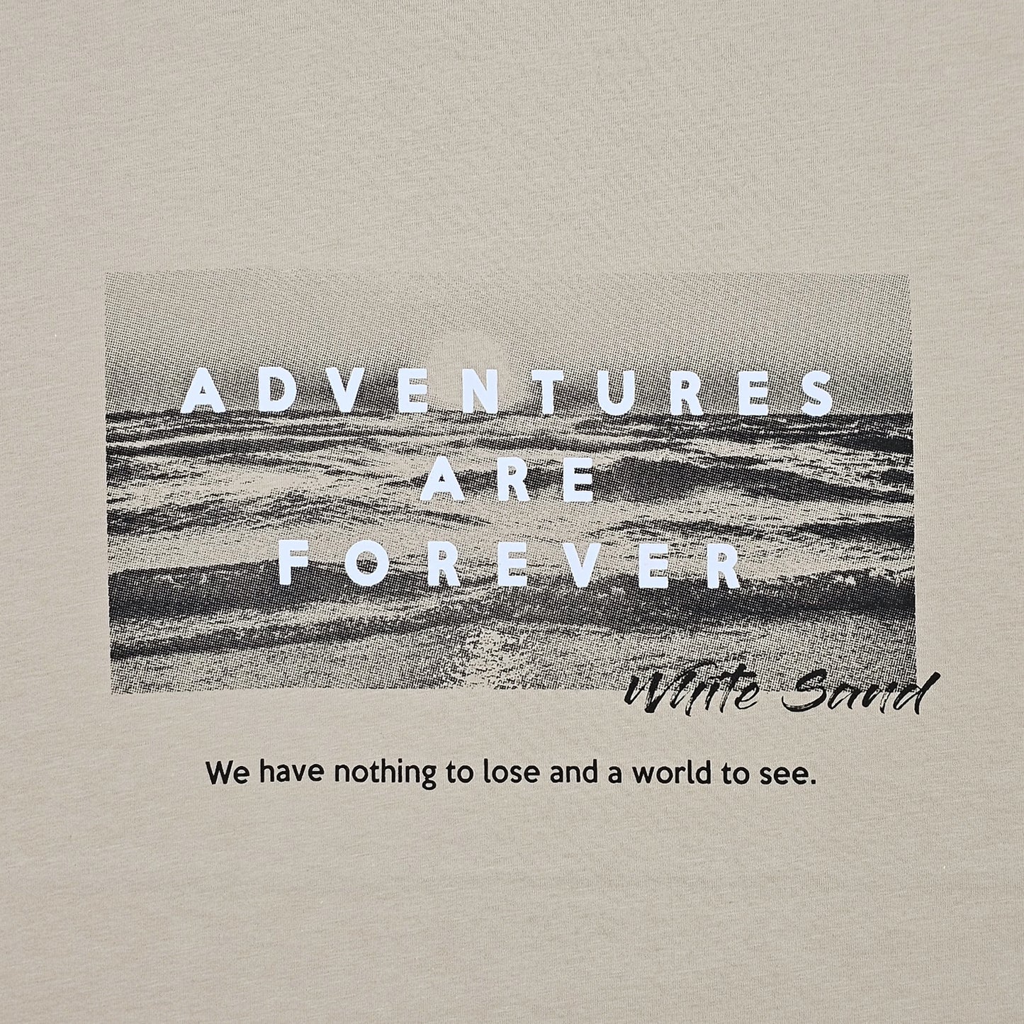 Unisex Cotton Tee – Adventures are forever