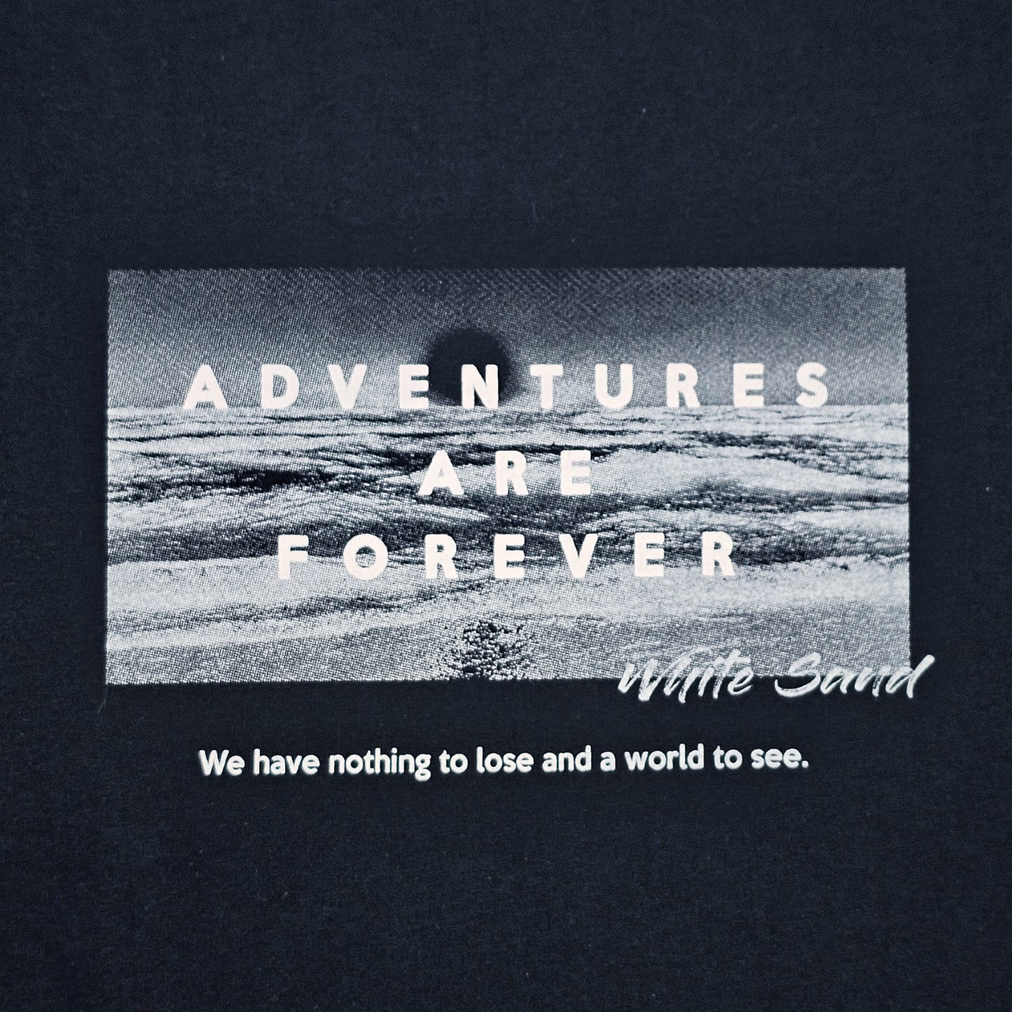 Unisex Cotton Tee – Adventures are forever