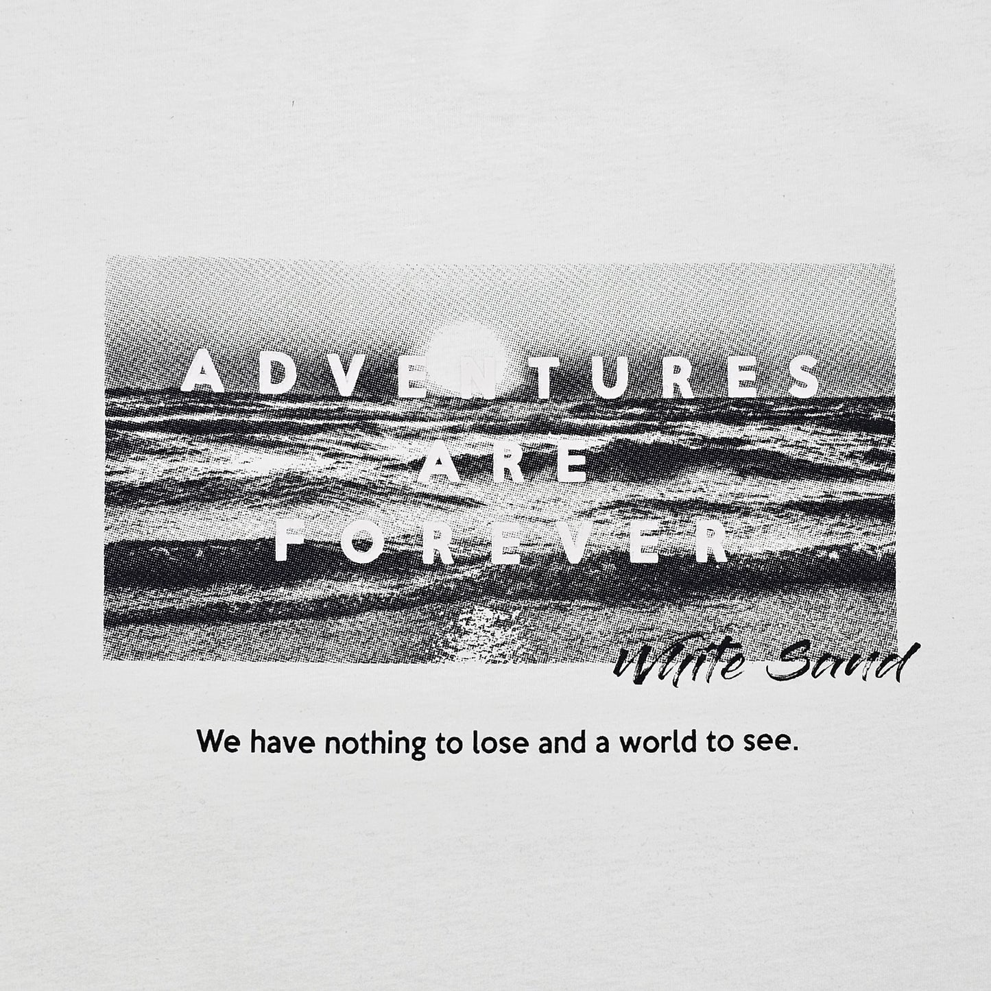 Unisex Cotton Tee – Adventures are forever