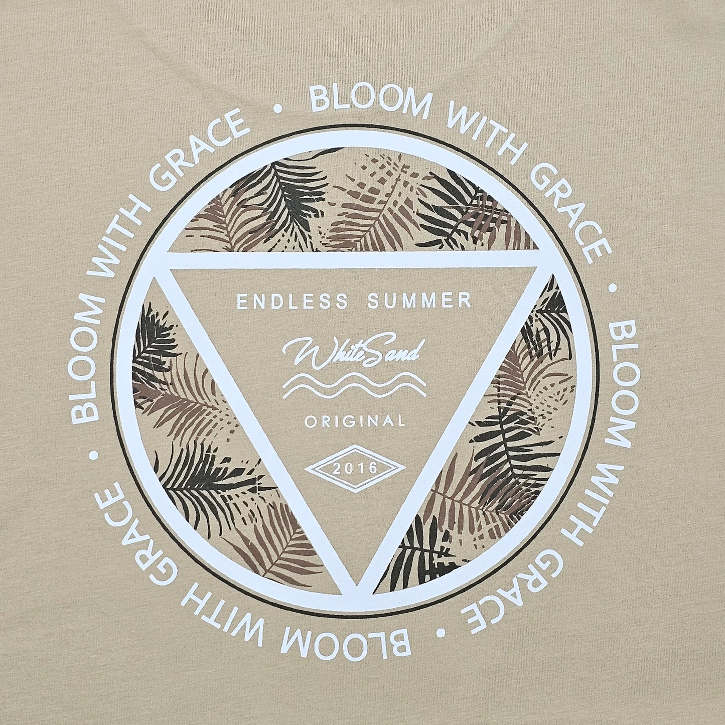 Unisex Cotton Tee – Bloom with grace