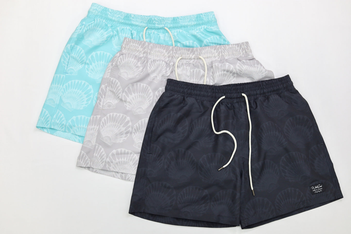 Men Boardshorts – Nylon & Polyester, Quick Dry | Minimal Shells 💙