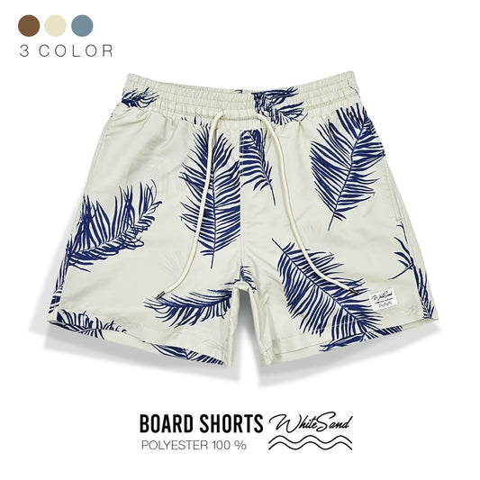 Men Boardshorts – Polyester, Quick Dry | Leaf Minimal