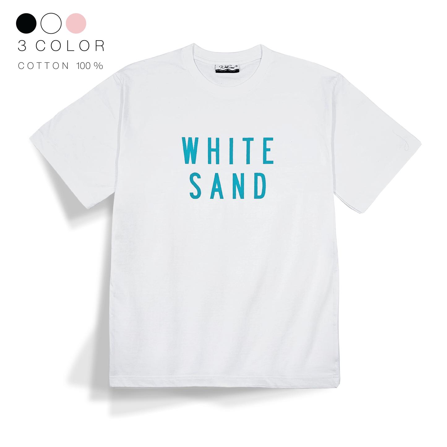 Unisex Cotton Tee – WhiteSand Ordinary