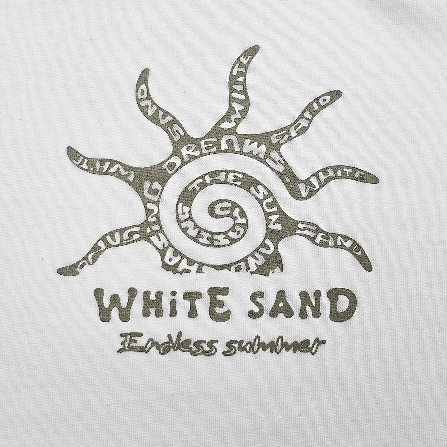 Unisex Cotton Tee – SUN WhiteSand