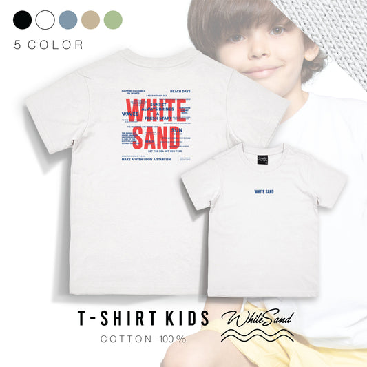 Kids Cotton Tee – Beach Days🏄‍♂️