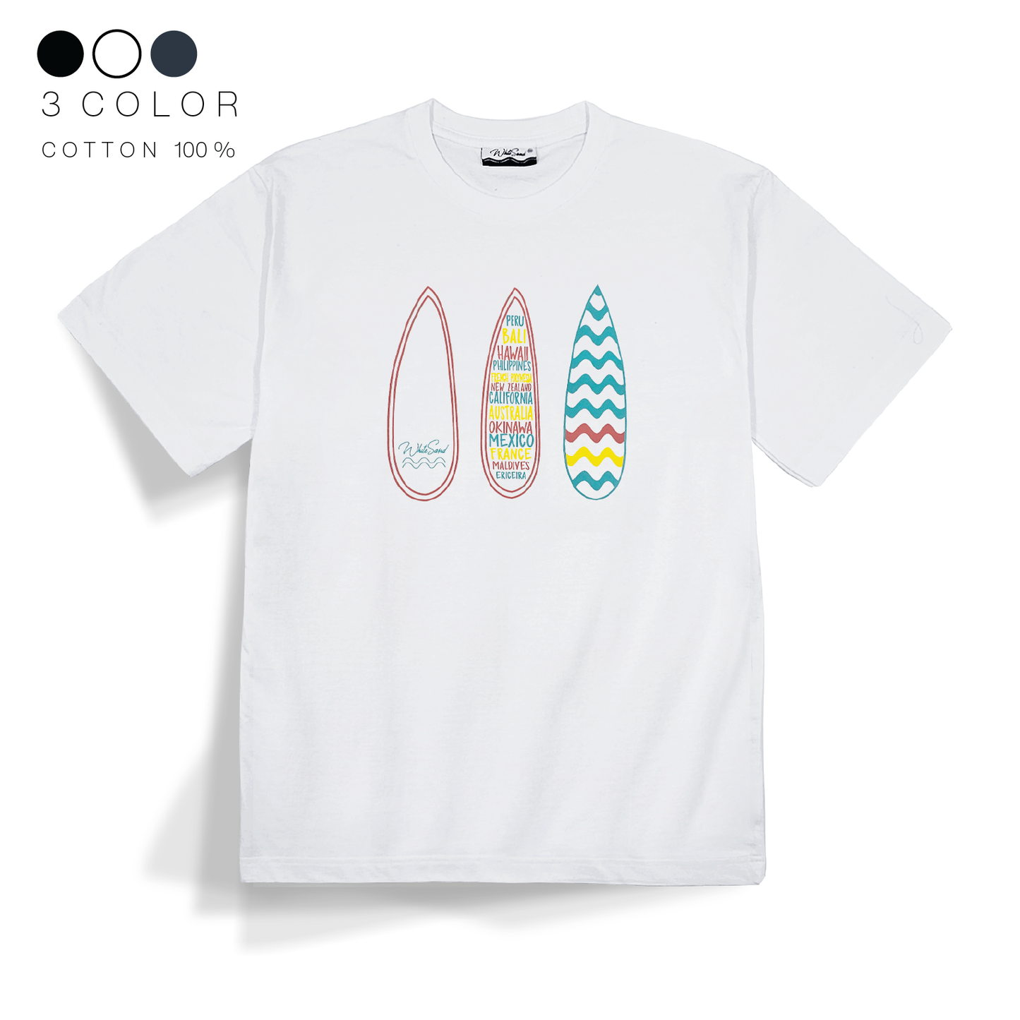 Unisex Cotton Tee – SURF SPOT