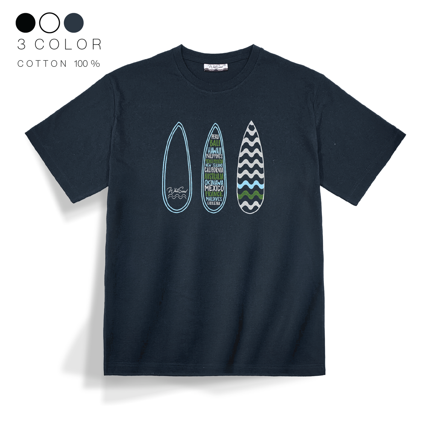 Unisex Cotton Tee – SURF SPOT