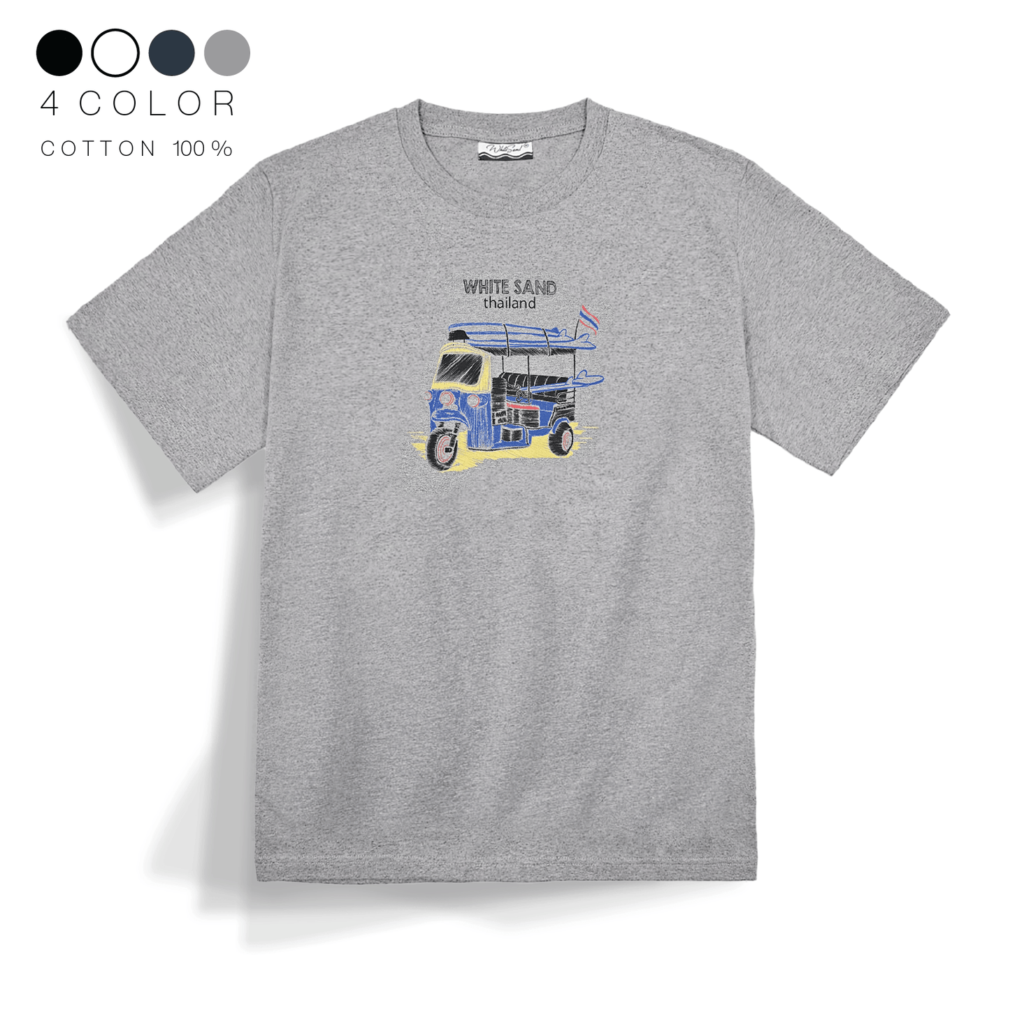 Unisex Cotton Tee – TukTuk Thailand