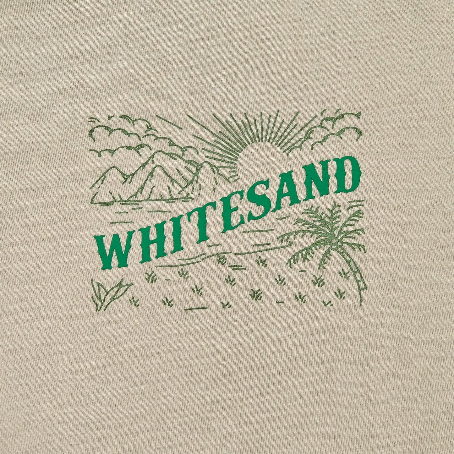 Unisex Cotton Tee – WhiteSand View