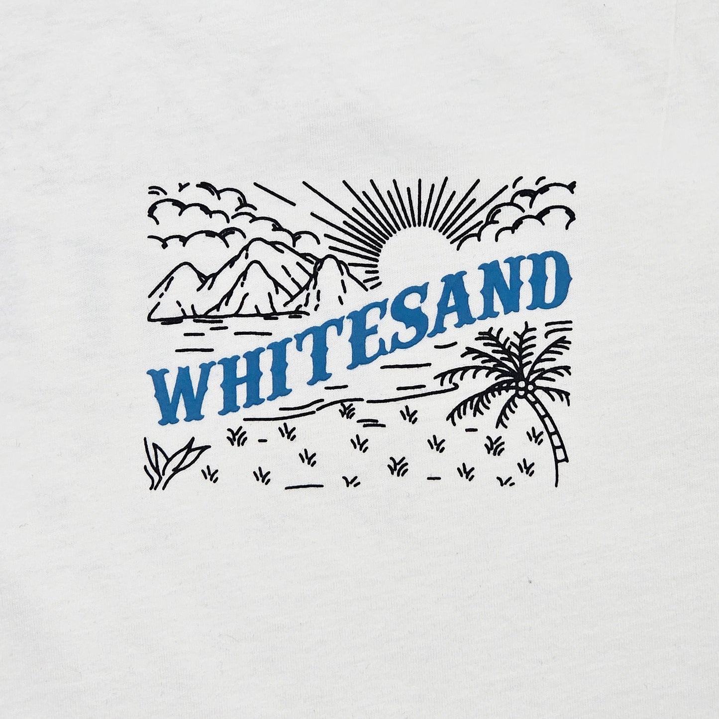 Unisex Cotton Tee – WhiteSand View