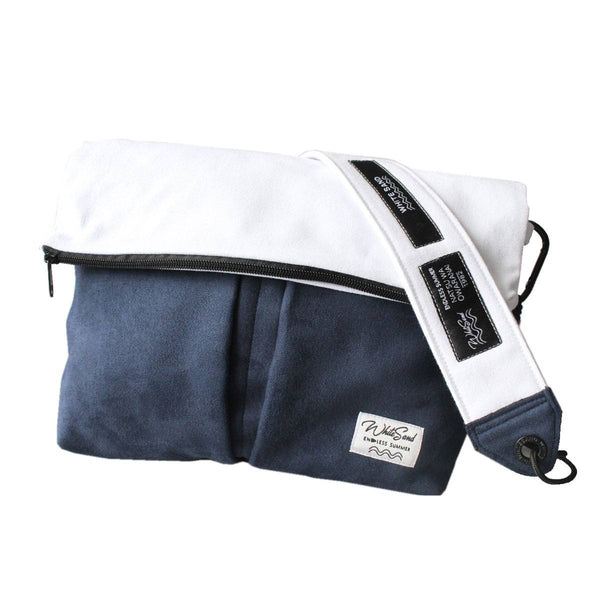 Sacoche Bag / Canvas+Felt / Navy Blue