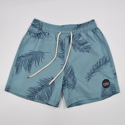 Board Shorts【Leaf Minimal】Blue